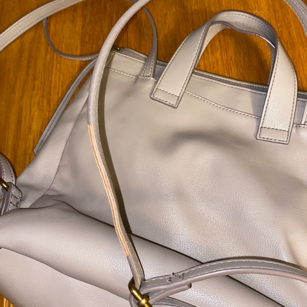 Fossil Gray Woven Backpack - Picture 5 of 5